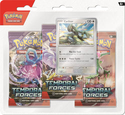 Pokemon TCG Temporal Forces: 3-Pack Blister (Choose your Style)