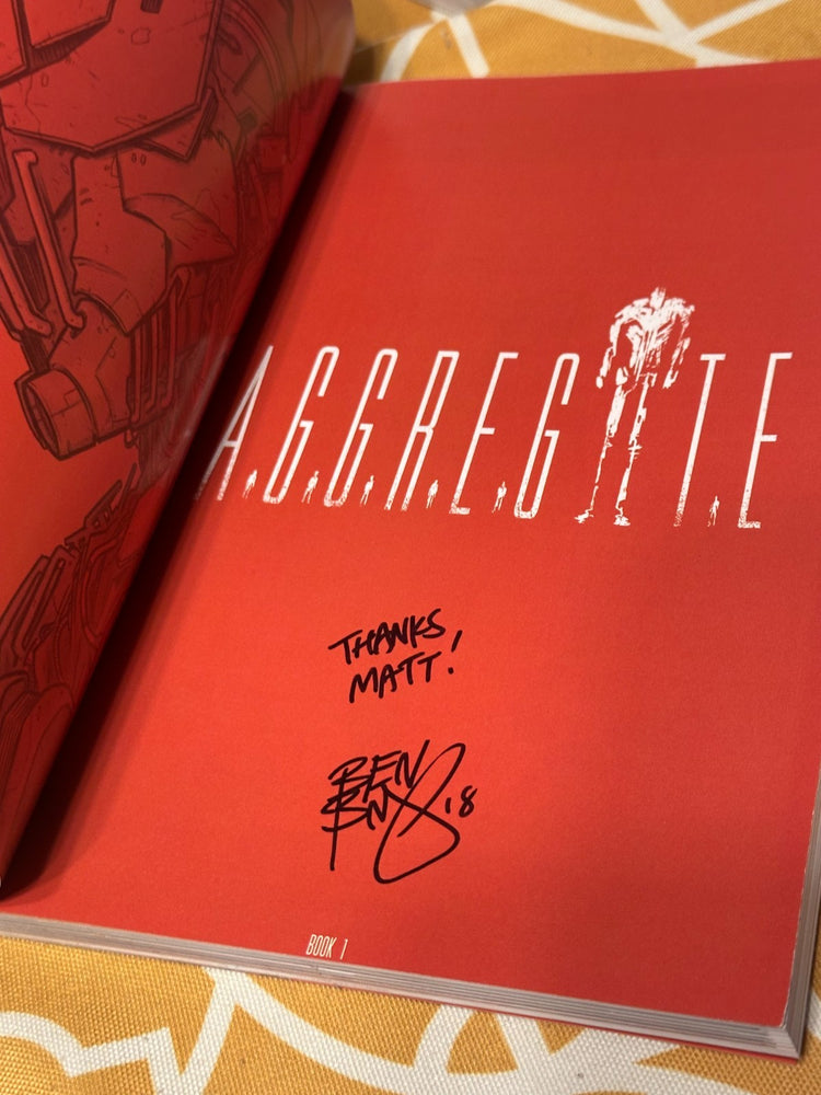 Aggregate Ben Bishop - 1st edition - Signed