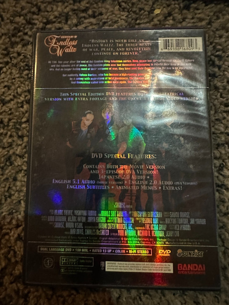 Gundam Wing the Movie - Endless Waltz (Special Edition) DVD 
