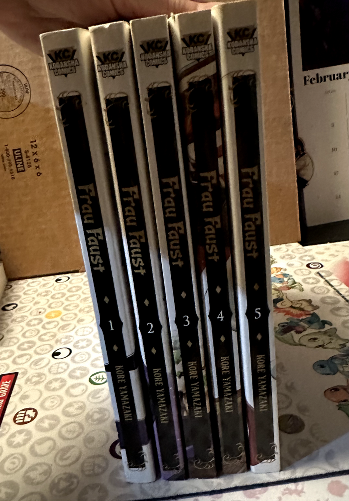 Frau Faust Complete Manga 1-5 by Kore Yamazaki USED