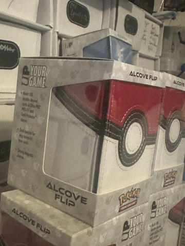 Pokemon Pokeball Alcove Flip Deck Box