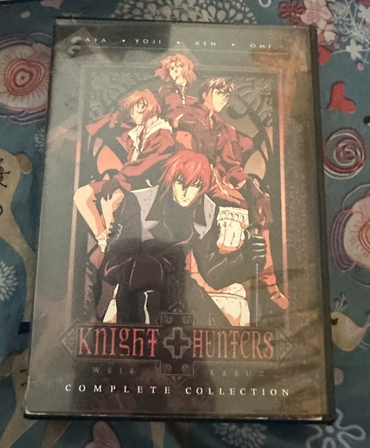 KNIGHT HUNTERS COMPLETE COLLECTION WEIS KREUZ FIVE DISC CLEAN ANIME DVD