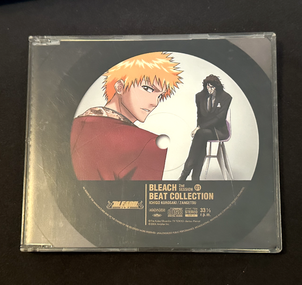 BLEACH anime Original SOUNDTRACK CD JP BLEACH BEAT COLLECTION 2nd SESSION01