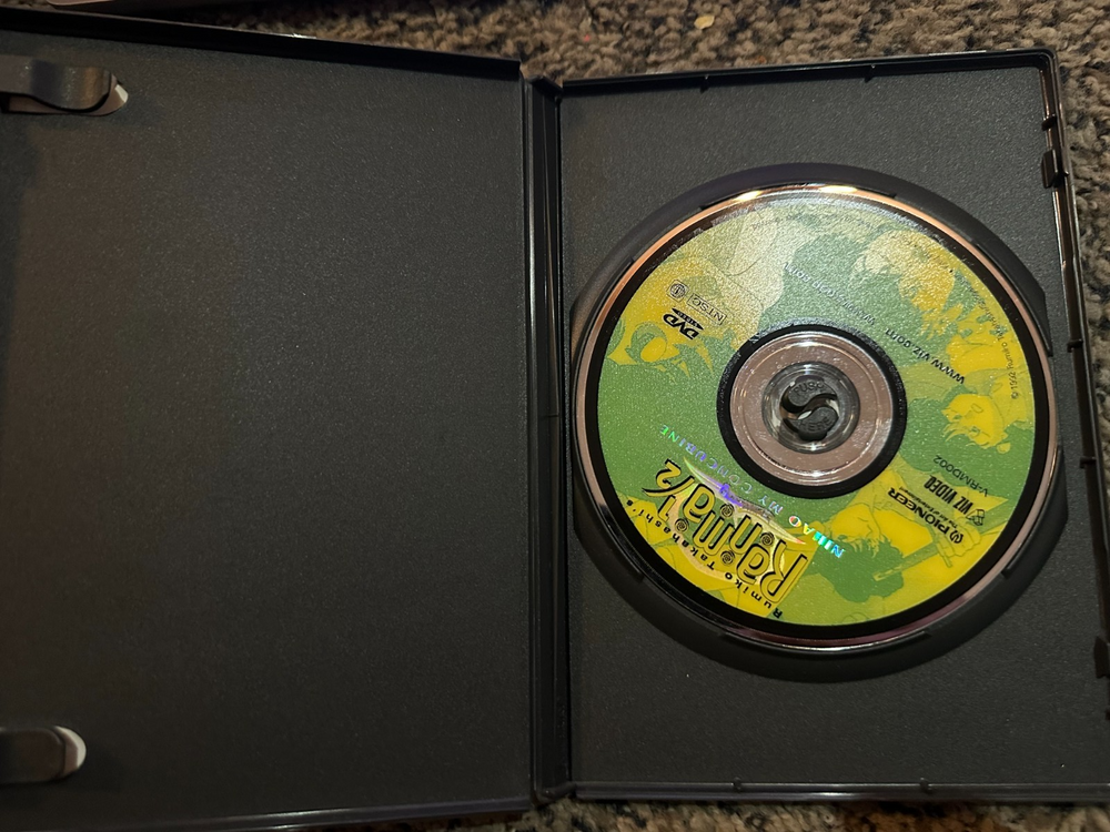 RANMA 1/2 one half THE MOVIE 2 NIHAO MY CONCUBINE   DVD  includes insert