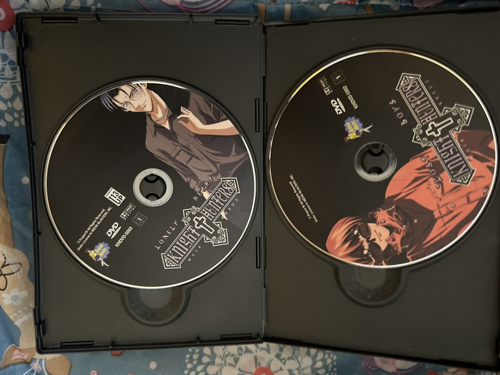 KNIGHT HUNTERS COMPLETE COLLECTION WEIS KREUZ FIVE DISC CLEAN ANIME DVD