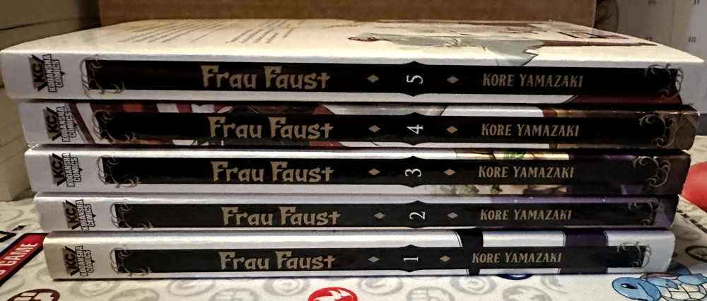 Frau Faust Complete Manga 1-5 by Kore Yamazaki USED
