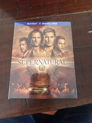 Supernatural : Season 15 Brand New Blu-ray with Digital Code