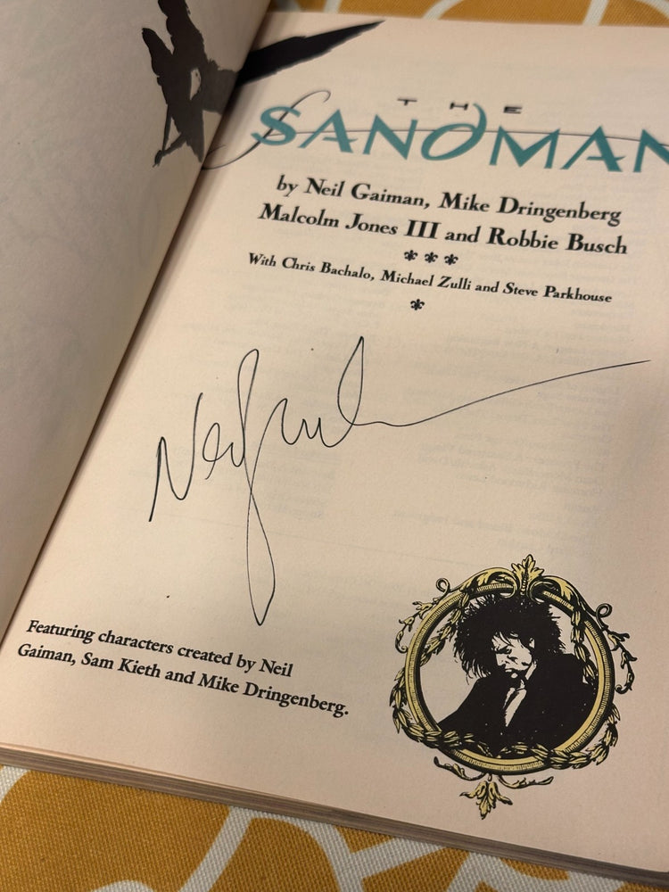 Sandman TPB 7 book Lot - Signed (6 books signed)