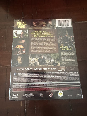 Supernatural : Season 15 Brand New Blu-ray with Digital Code