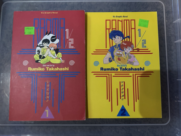 Ranma 1/2 1-36 Rare Complete Set English Manga Mixed Version