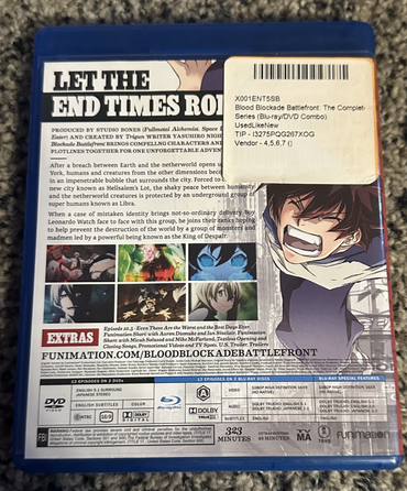 Blood Blockade Battlefront: the Complete Series (Blu-ray) - USED
