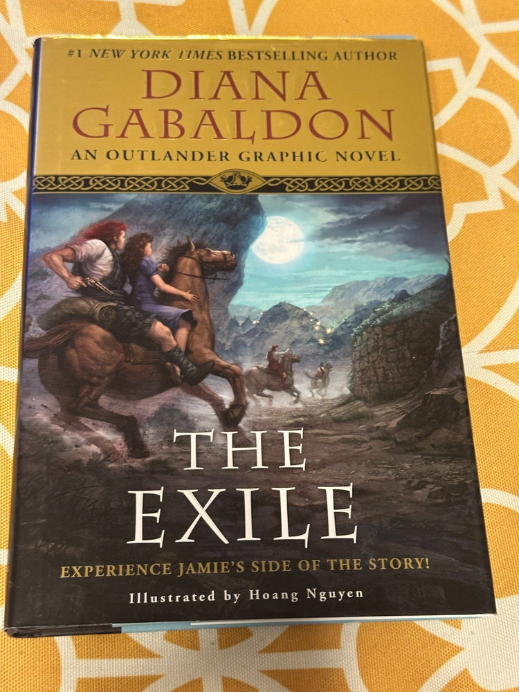 THE EXILE: AN OUTLANDER GRAPHIC NOVEL BY DIANA GABALDON, SIGNED