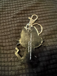 Vintage Trigun Kuroneko Black Cat Keychain - new OOB 