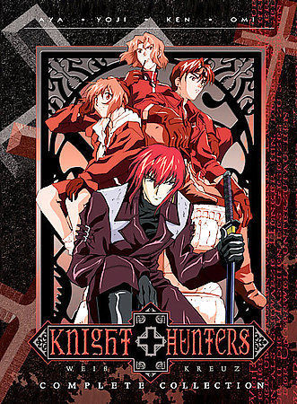 KNIGHT HUNTERS COMPLETE COLLECTION WEIS KREUZ FIVE DISC CLEAN ANIME DVD