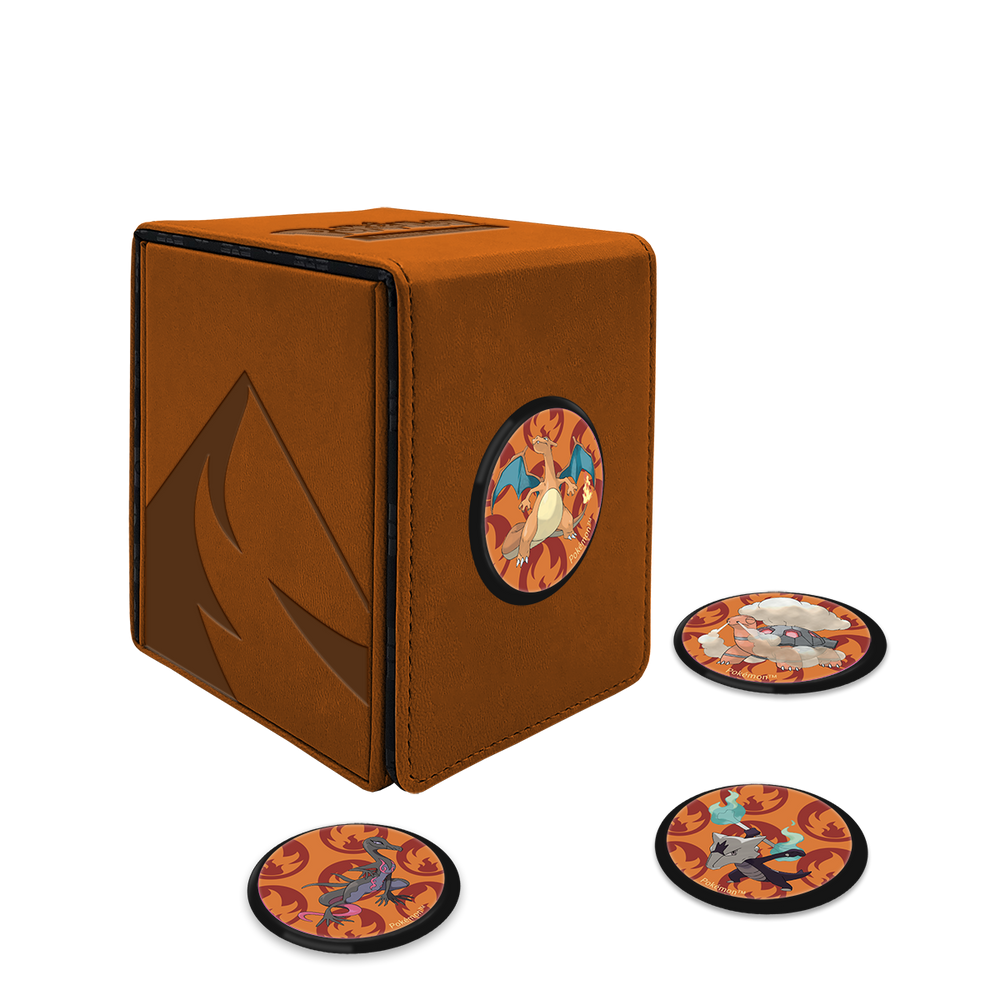 Ultra PRO: Alcove Click Deck Box - Pokemon (Scorching Summit)