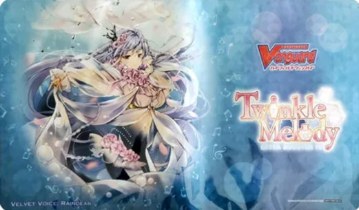 Cardfight!! Vanguard Sneak Peek Playmat: Twinkle Melody - Velvet Voice, Raindear